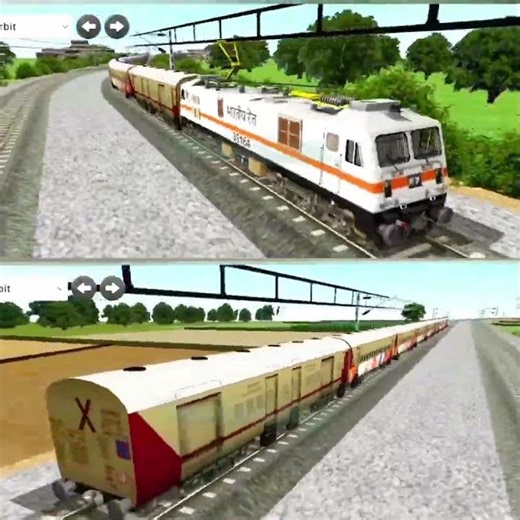 Diesel ELECTRIC Train #trainsim #highspeed #youtubeshorts #shorts #viralshorts