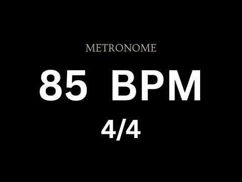 Metronome 85 BPM 4/4