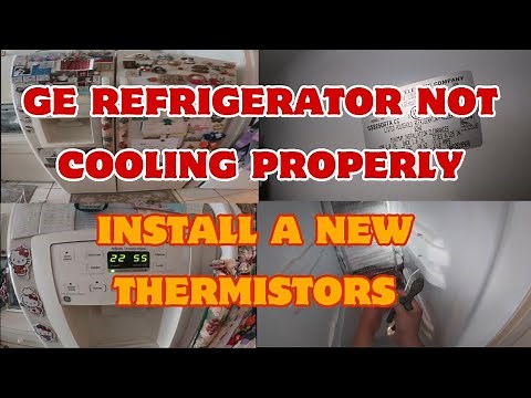 How to Fix GE Refrigerator Not Cooling Properly | Random Temperature Drops | Model GSS25QGTACC