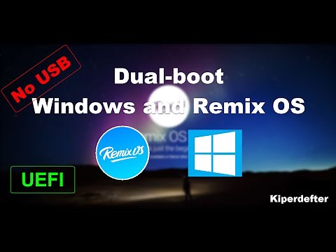 [Guide] (UEFI) How to dual boot Windows and Remix OS - No USB (Android on PC! - Hard Drive - Easy)
