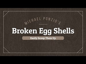 Remove Broken Egg Shells Easily with this Kitchen Hack