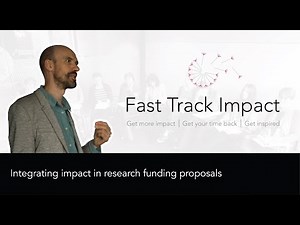 Integrating impact in research funding proposals