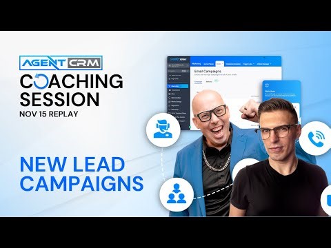 Automate New Insurance Lead Campaigns with Agent CRM 🚀