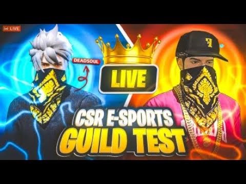 🔥 1 vs 2 , LIVE GUILD TEST😈HARDEST GUILD TEST ✅#freefire #guildtest @nonstopgaming @gyangaming