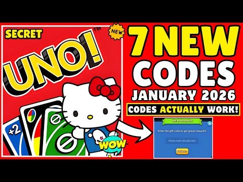 UPDATE☑️ UNO Codes 2026 | UNO Gift Codes | UNO Mobile Gift Codes | UNO Redeem Codes | UNO Codes