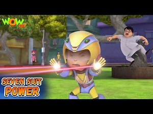 Seven Suit Compilation | 43 | Vir The Robot Boy | Cartoon for kids | #wowkidz - Videos For Kids