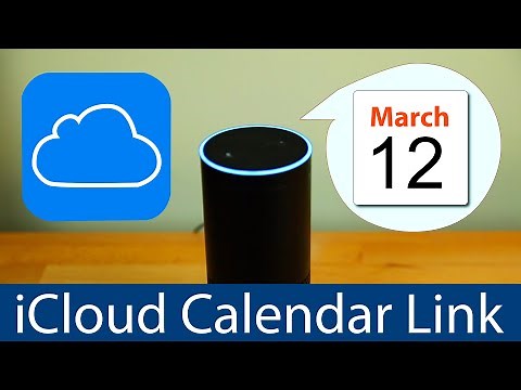 Link Calendar to Alexa - Amazon Echo Apple Calendar Integration