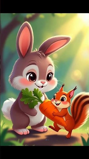 The Kind Little Bunny | Kids Moral Story | LunaToon Kids