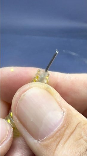 Why Big Trout Attack This Simple DIY Lure! 🎣🔥 #troutfishing #diylure #fishinghack #bigtrout