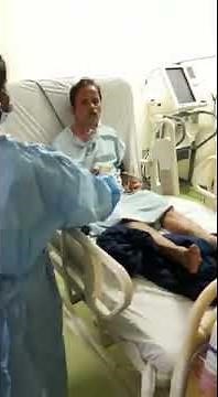 Hydrophobia (Fear of Water) in a suspected patient of Rabies (courtesy-Dr Sagar Patel)