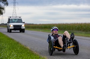 Cyclist Breaks 12-Hour Speed Record (And 6 Others) on Recumbent Trike
