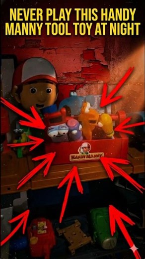 NEVER PLAY THIS HANDY MANNY TOOL TOY AT NIGHT 😱🔧🌙
