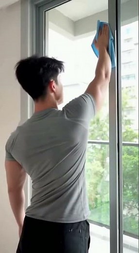 Window Wipe Workout | Shoulder & Core Home Exercise