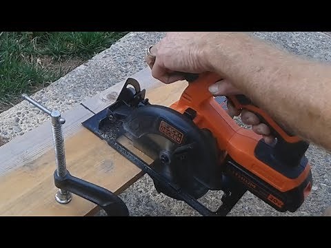 BLACK+DECKER BDCCS20B Cordless 20-volt Circular Saw