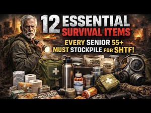 12 Essential Survival Items Every Senior 55+ MUST Stockpile for SHTF