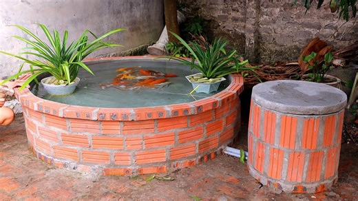 Building a unique round fish tank