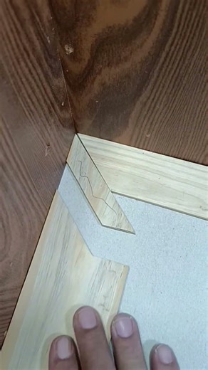simple trick to measure wood corners with different widths #woodworking #diy #art