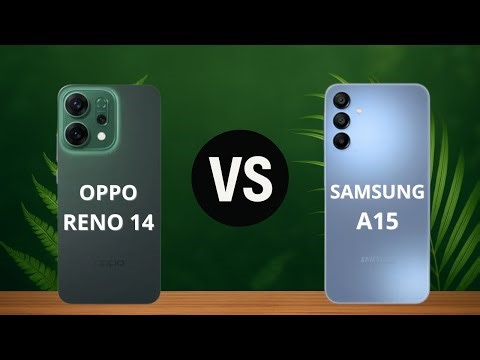 Oppo Reno14 5G vs Samsung Galaxy A15 5G #qurvinhp