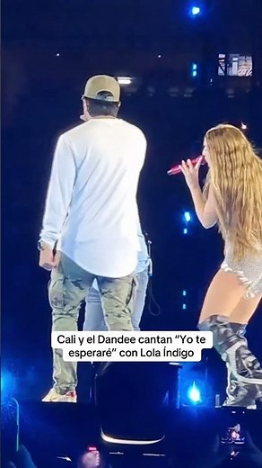 Cali y el Dandee cantan “Yo te esperaré” junto a Lola Índigo