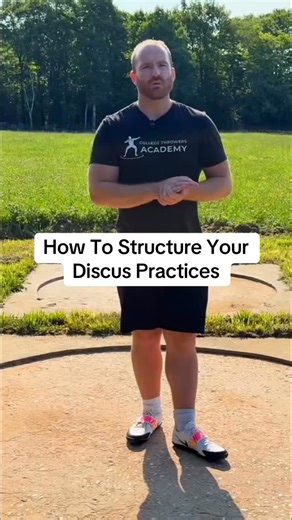 College Throwers Academy on Instagram: "How to structure your discus practices #Shotput #Discus"