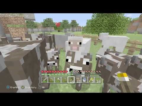 playing minecraft legacy tutorial gameplay part 2
