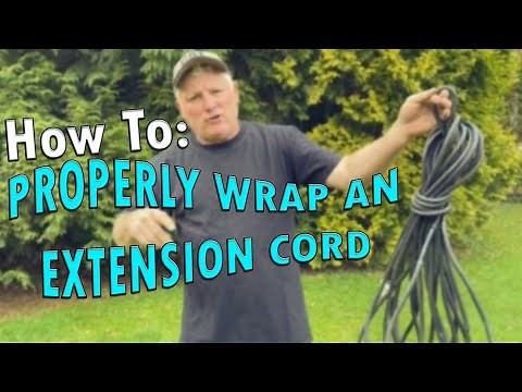 How To: Properly Wrap an Extension Cord