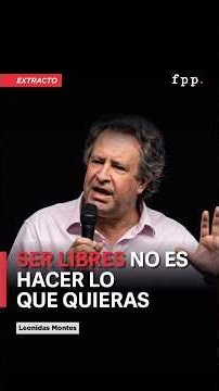 «Ser libre es una gran responsabilidad»: Leonidas Montes en la Academia Liberal FPP