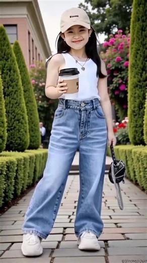 Stylish Kulot Jeans for Kids: Perfect for Little Girls