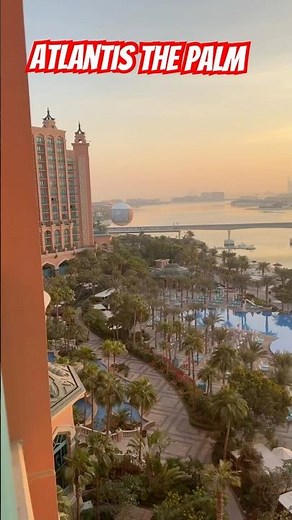 Atlantis The Palm Dubai | Luxury Hotel Tour & Ocean View Room #short #attack #viral #war #travelvlog