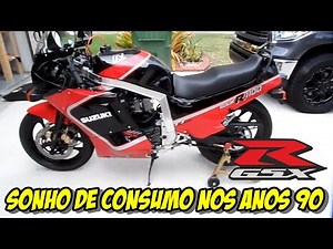 A SUPER ESPORTIVA SONHO DE CONSUMO NOS ANOS 90 - SUZUKI GSX-R 1100.