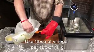 30K views · 74 reactions | Nerds, time to get your cheese on! Super-simple and totally-tasty, be the star of your next dinner party with fresh cheese. Peep the video and get the full recipe here → https://recipes.anovaculinary.com/recipe/sous-vide-ricotta-cheese | Anova | Facebook