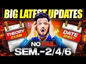 DU SOL Big Updates May - June Exam 2025 Sem. 2/4/6 Date Sheet | Latest Syllabus |Important Questions