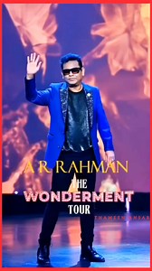 AR RAHMAN AMAZING STAGE PERFORMANCE | Thameen Ansar