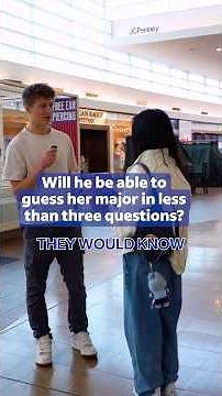 3 Questions ONLY: Can Her Cousin Guess Her Graphic Design Degree? 😳 | #Indeed