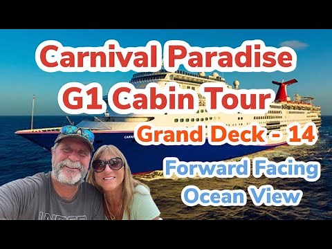 Carnival Paradise Cabin G1 Tour