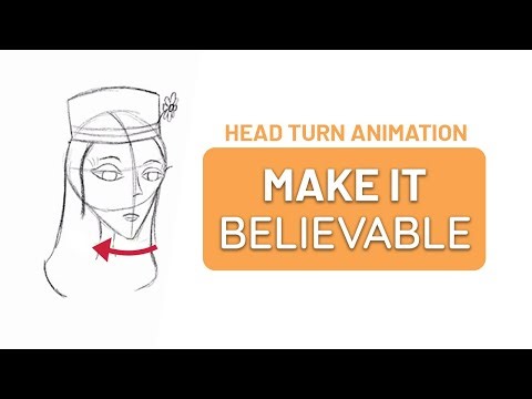 How to Animate a Head Turn - Arcs & Posing (Step 2)