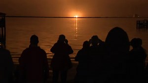 Spectators watch SpaceX rocket launch from Florida