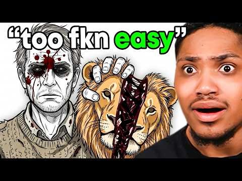 People Who K*lled Apex Predators BARE HANDED😳