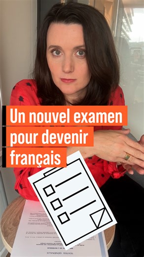 📝 À partir du 1er janvier 2026, un étranger souhaitant obtenir la nationalité française 🇫🇷 devra réussir un QCM de culture générale et de mises en situation. 🗣️ Ce test s'accompagnera d’un relèvement du niveau de langue requis : il faudra désormais avoir un niveau B2 en français. On t'explique. | InfoMigrants - Français