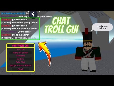FE Chat Troll GUI Script | Fluxus • Hydrogen