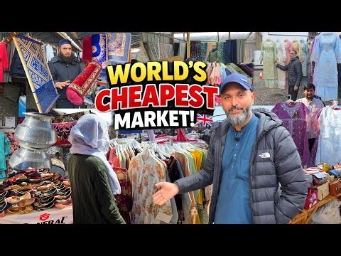 I Found the CHEAPEST Market in the UK! 😱 Street Food & Crazy Prices