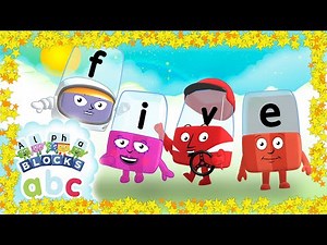 Alphablocks - Five Letter Words! ⭐️ | Phonics | Learn to Read | #HomeSchooling