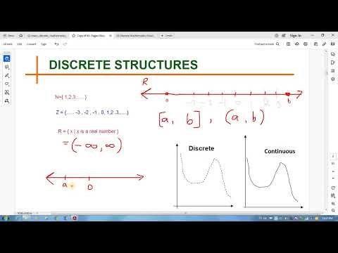 Lecture 02 |Discrete & Continuous data in Discrete Mathematics/Structures| Quantitative Reasoning-1|