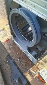 repairing lg washing machine door rubber