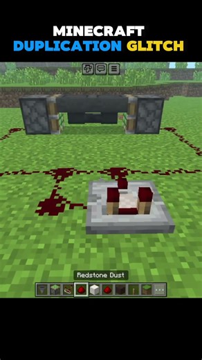 Duplicate Glitch Minecraft | #minecraft #shorts #shortsfeed