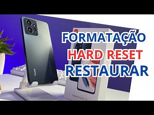 COMO FORMATAR REDMI NOTE 12, NOTE 12S, NOTE 12 PRO, REDMI 12 XIAOMI - HARD RESET, RESTAURAR ZERAR