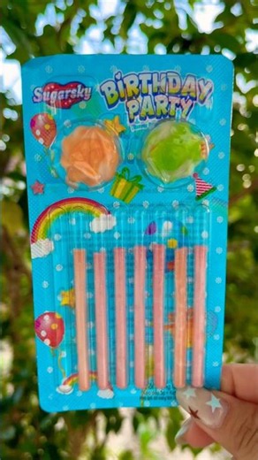 Unboxing a unique birthday candy box to see what's inside #candy #snacks