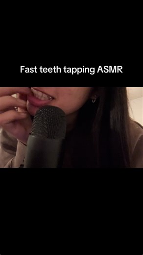 Fast Teeth Tapping ASMR for Relaxation