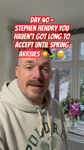 Day 40 - The weather is awful, no golf will be played today