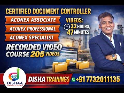 DOCUMENT CONTROLLER RECORDED VIDEOS INTRO IN HINDI